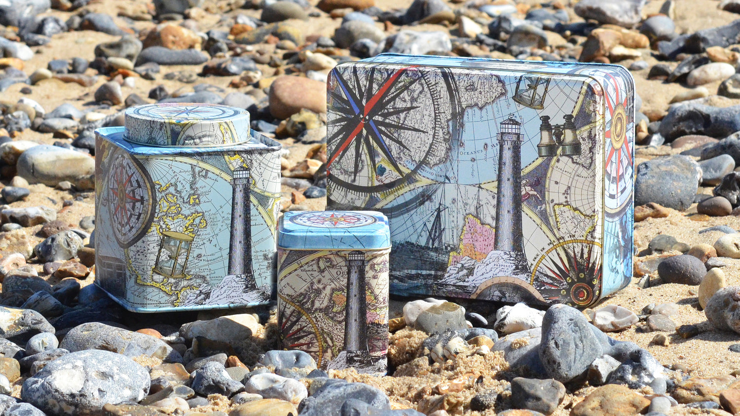 Elitetins Adventure collection of General Storage tins - Kitchentins.com