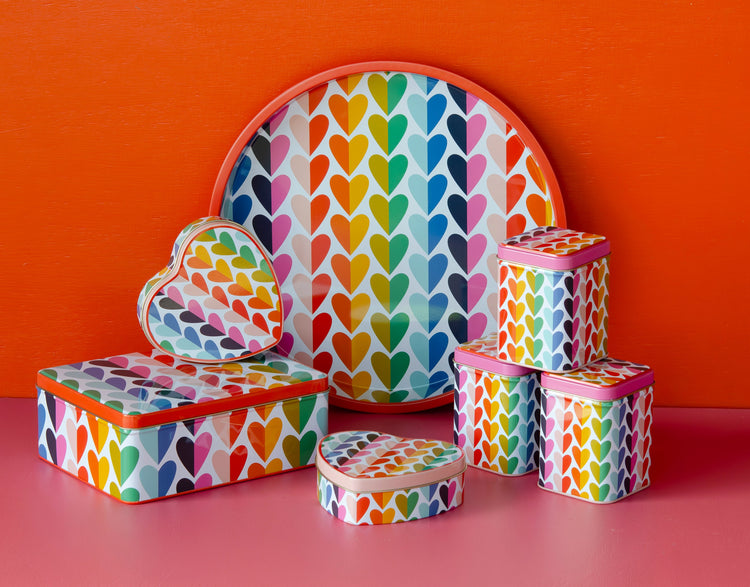 Kate Rhees Rainbow Hearts lifestyle image - Kitchentins