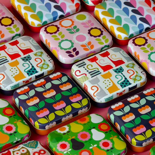 Kitchentins - Kate Rhees Pocket Tins display
