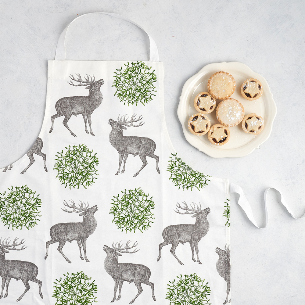 Thornback & Peel - Stag & Mistletoe Apron