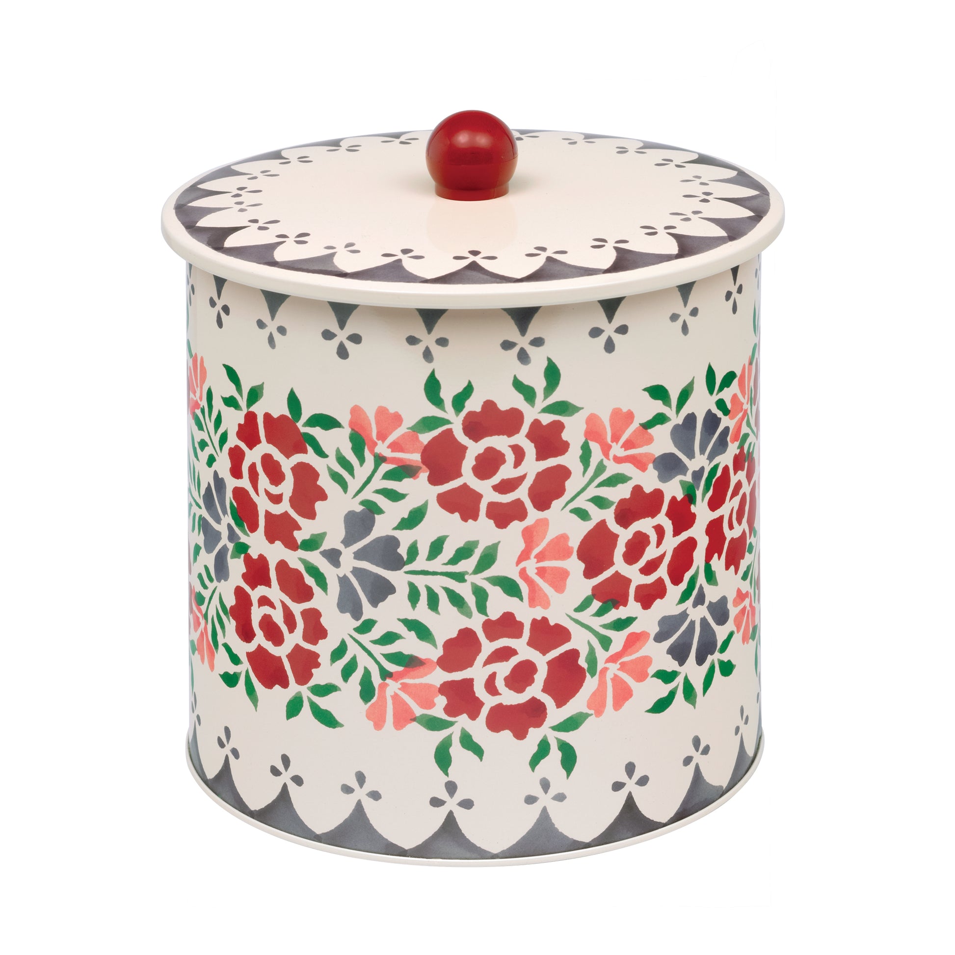 Emma Bridgewater Antique Rose design biscuit barrel