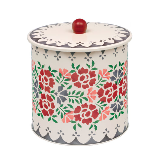 Emma Bridgewater Antique Rose design biscuit barrel