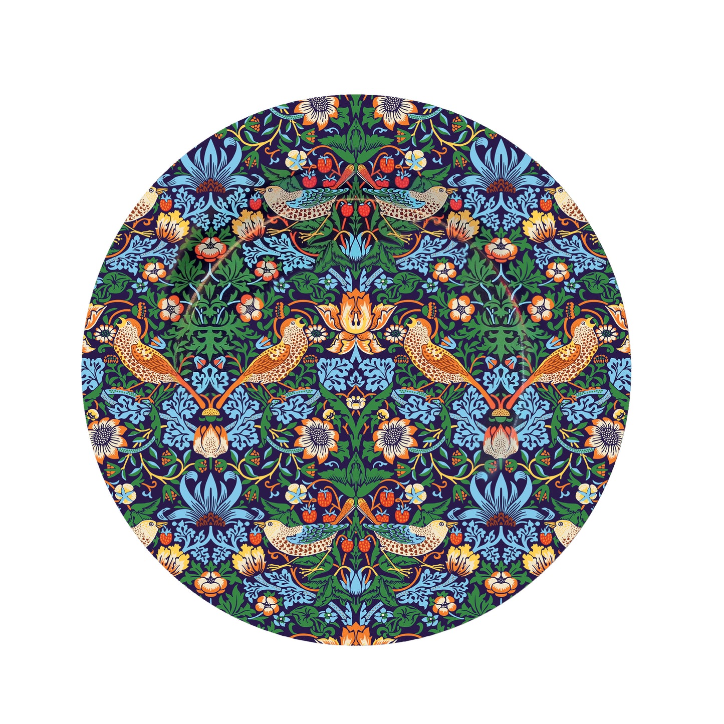 Kitchentins - Strawberry round tin plate - elitetins