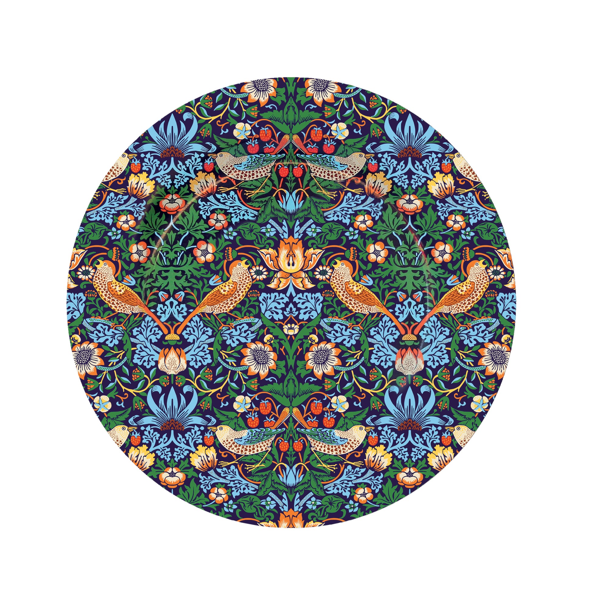Kitchentins - Strawberry round tin plate - elitetins