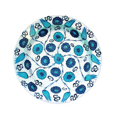 Decorative Tin Plate- Tulips & Chrysanthemums