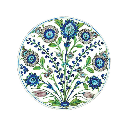 Kitchentins - Decorative Tin Plate- Flower Sprays