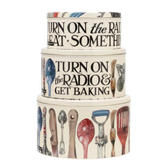 Emma Bridgewater - Making & Baking Set of 3 Cake Tins