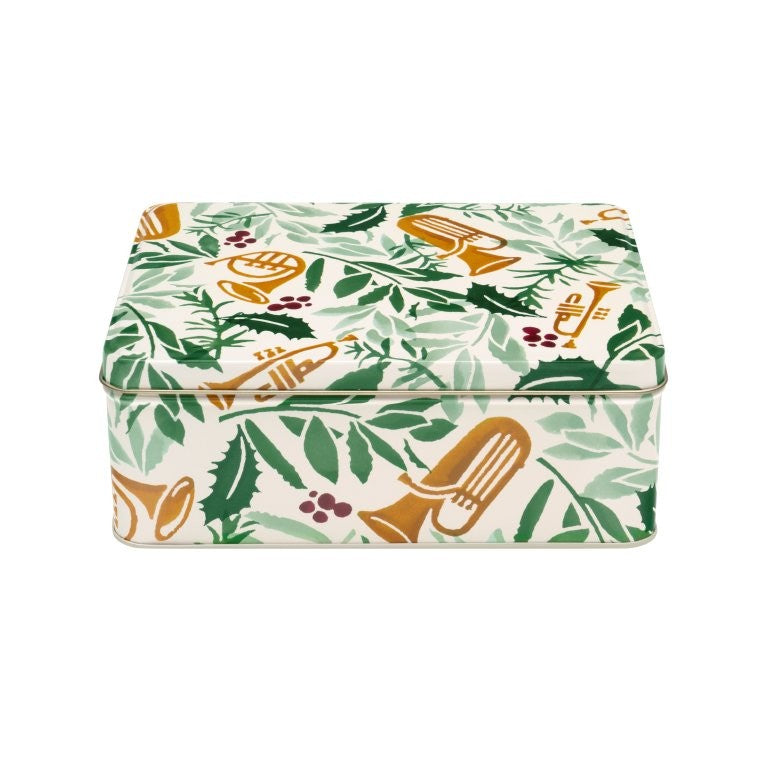 Emma Bridgewater Bring In The Green deep rectangular tin - Kitchentins