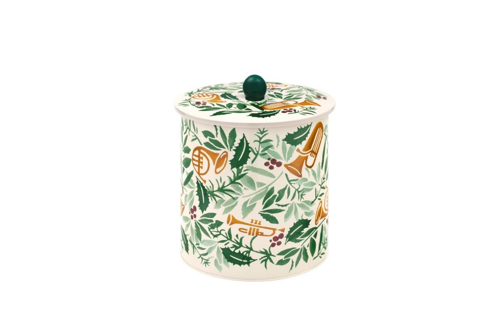 Emma Bridgewater - Bring in the Green Biscuit Barrel