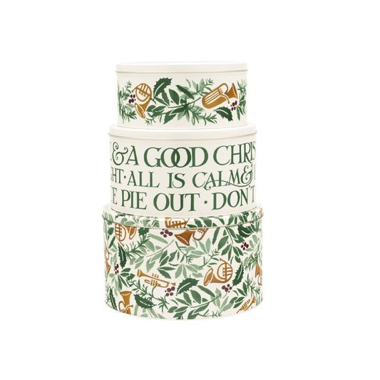Emma Bridgewater Bring In The Green Set of 3 Cake Tins - Kitchentins