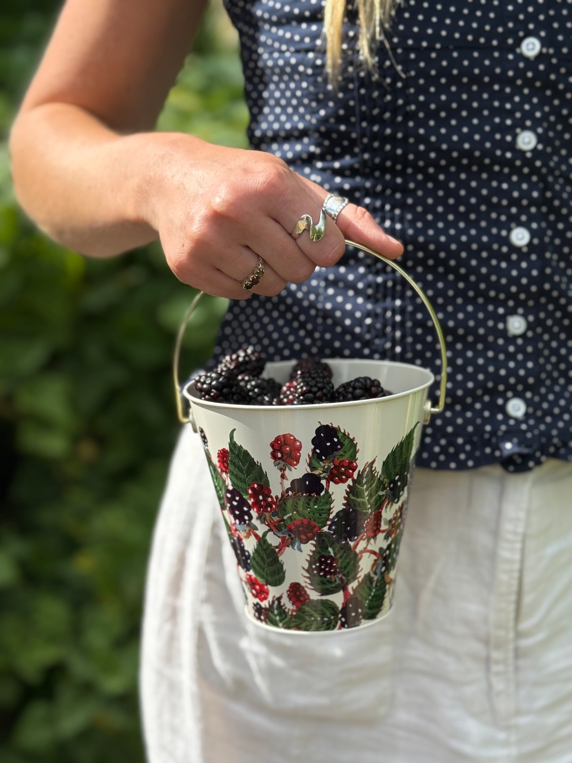 Emma Bridgewater Blackberries Bucket Tin - Kitchentins