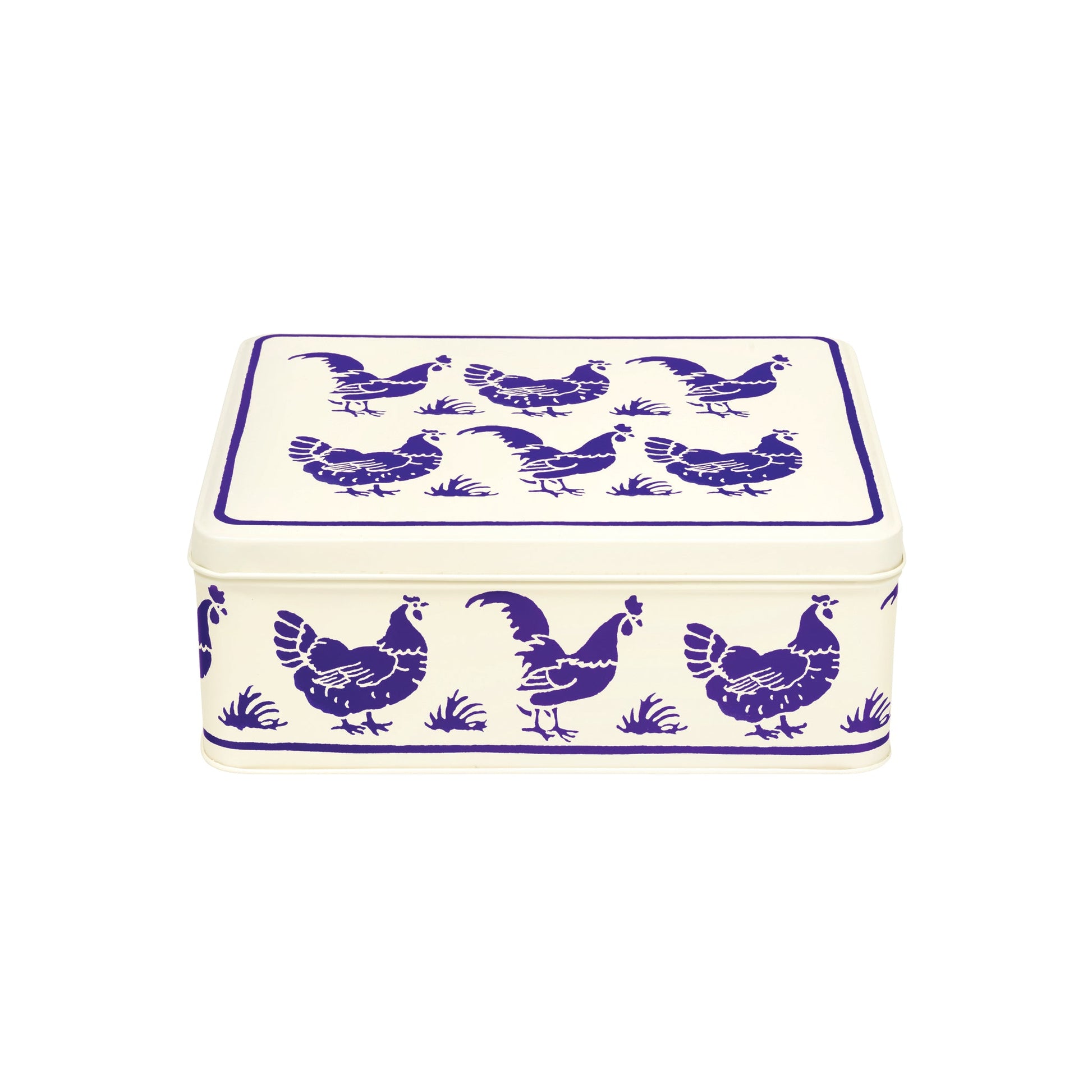 Kitchentins - Emma Bridgewater - Blue Hens Deep Rectangular