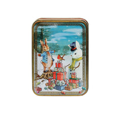 Peter Rabbit - Christmas Small Rectangular Tin