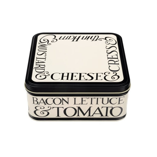 Emma Bridgewater - Black Toast Medium Square Tin - Kitchentins