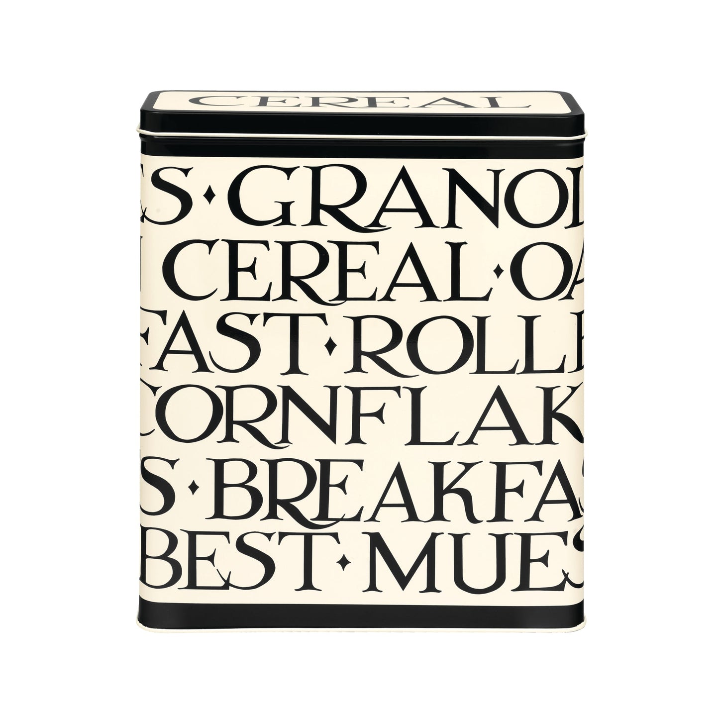 Kitchentins - Emma Bridgewater - Black Toast Cereal Tin