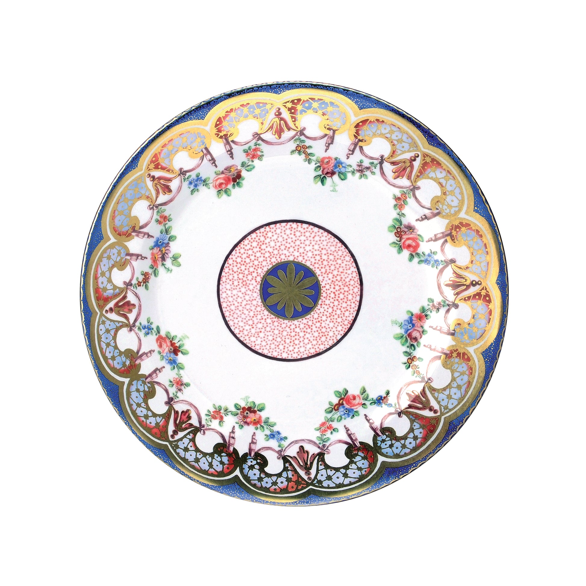 KItchentins - Decorative Tin Plate- Daisy Centre, floral design