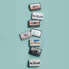 Cassette Tape Tin - Set of 6