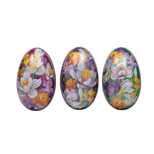 Cloisonne Medium Egg Tins - Set of 3