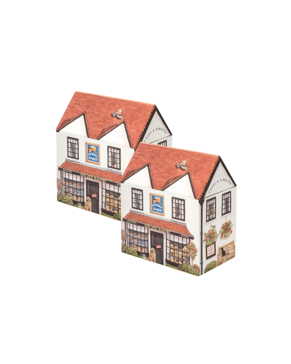 Dana Kubick Small Bakery Shop Tin, Set of 2
