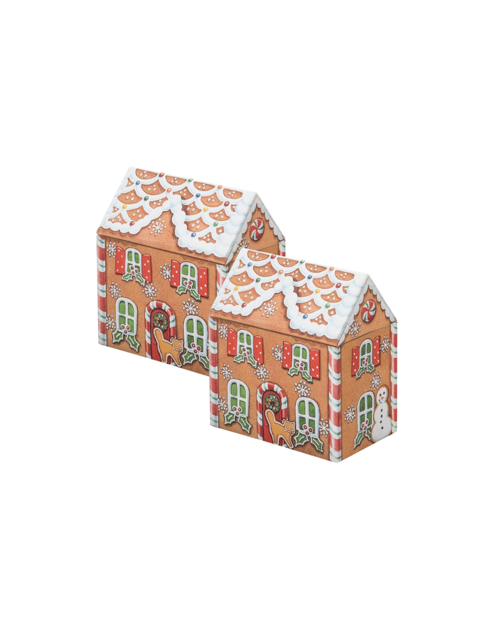 Gingerbread House Tin - Small, Set of 2