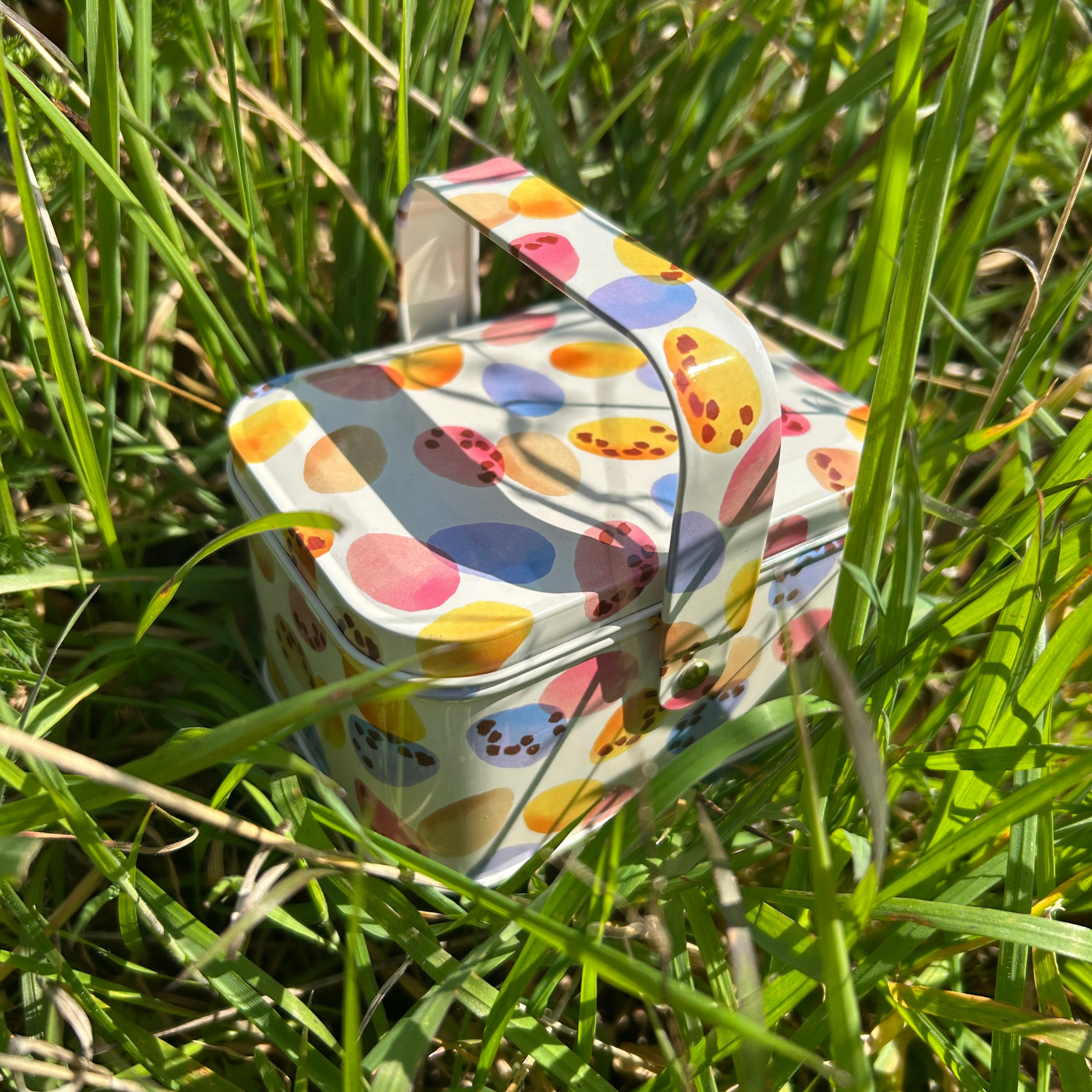 Kitchentins- Emma Bridgewater Mini Eggs design Easter basket tin