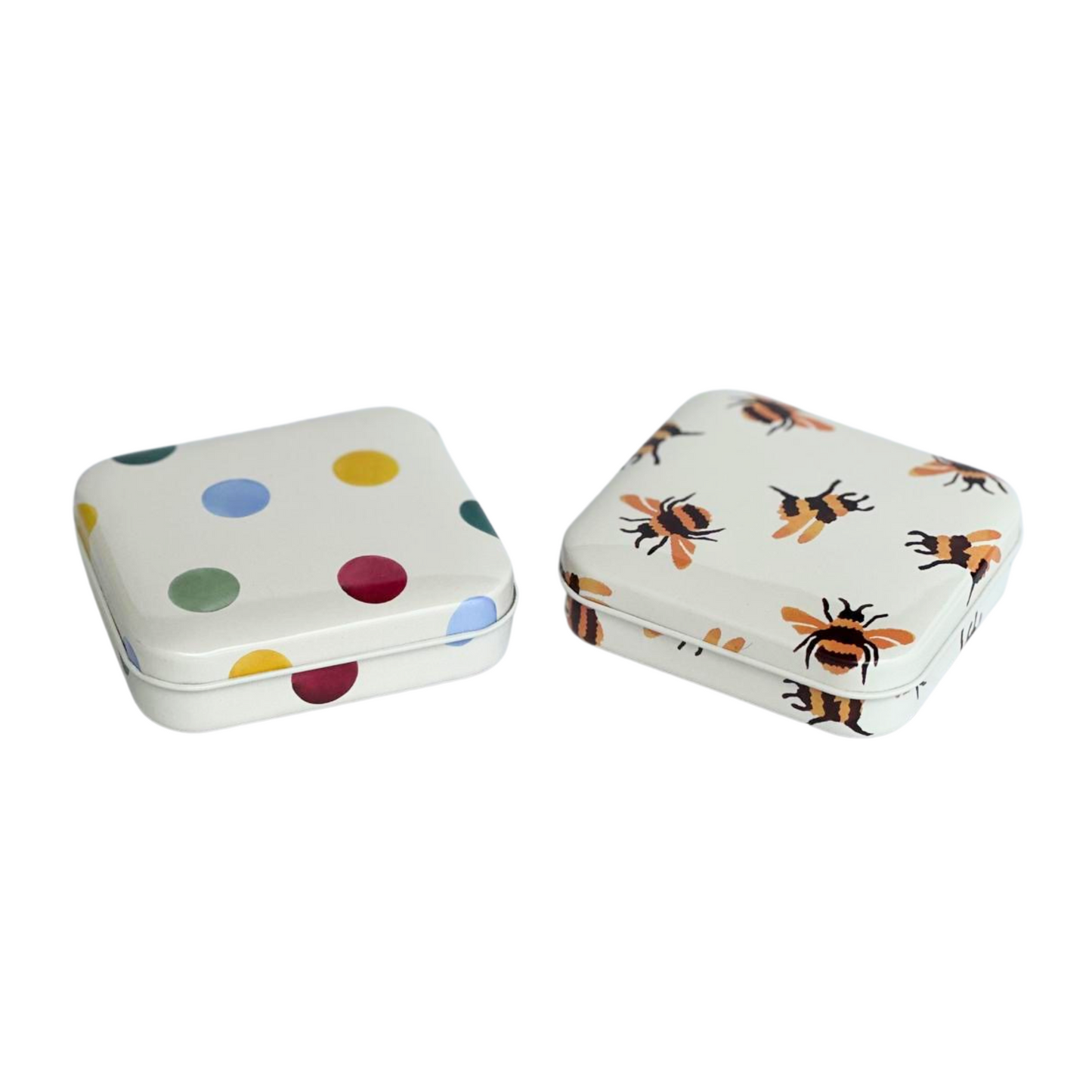 Kitchentins - Emma Bridgewater Pocket Tins Set- Polka Dot & Bumble Bees