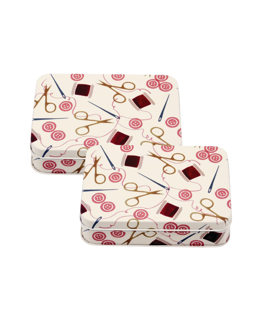 Emma Bridgewater - Sewing Small Rectangular Tin, Set of 2