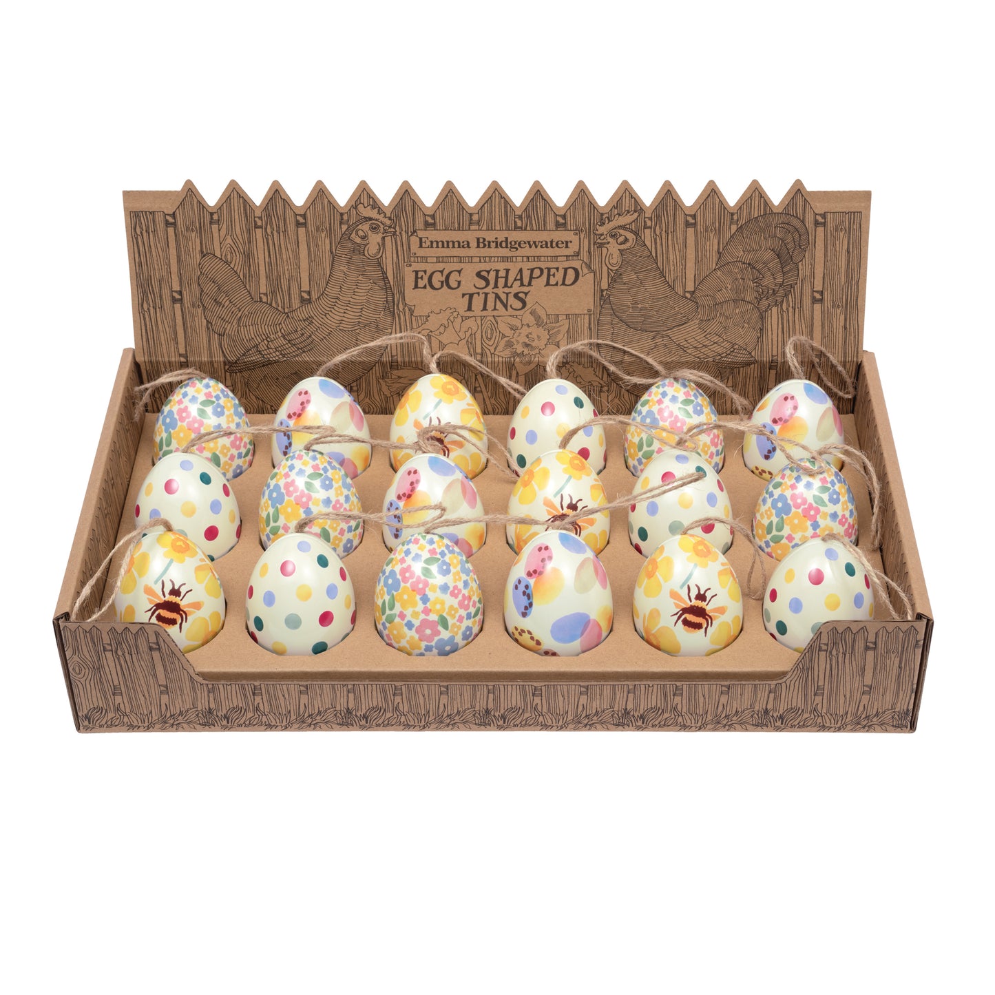 Emma Bridgewater- Mini Eggs, Set of 4 - Kitchentins.com