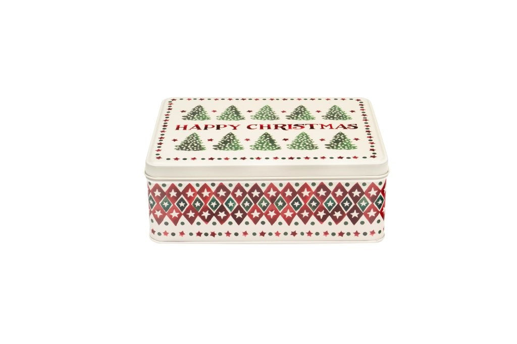 Emma Bridgewater - Christmas Joy deep rectangular tin - Kitchentins