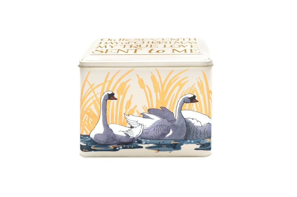 Emma Bridgewater - 7 Swans Extra Large Caddy - Kitchentins