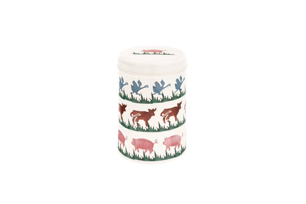Emma Bridgewater - Farm Animals round caddy - Kitchentins