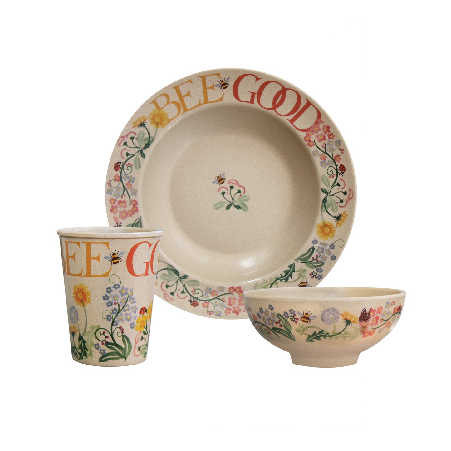 Emma Bridgewater - Bee Good 3 piece rice husk set - Kitchentins.com