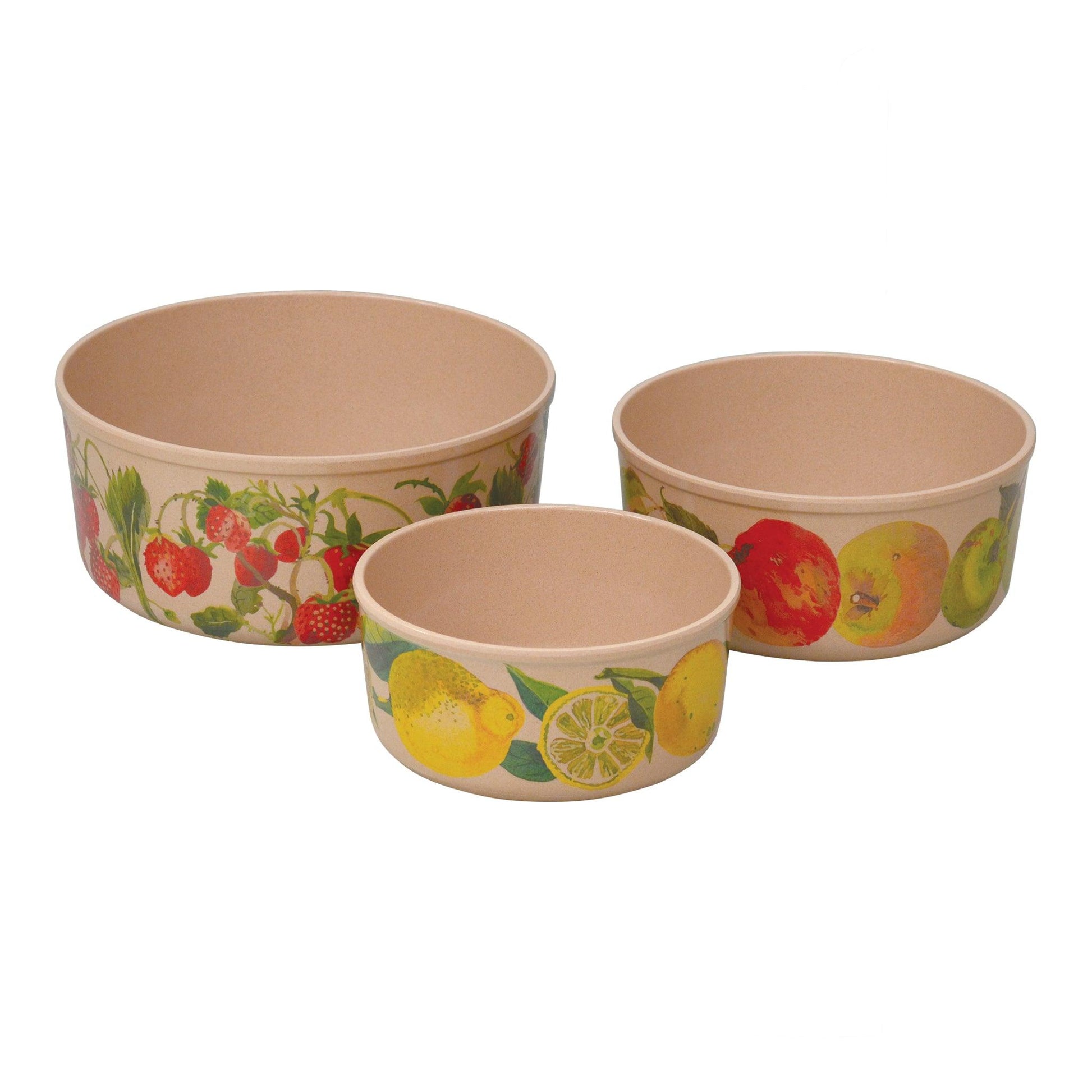 Emma Bridgewater - Fruits Set 3 Rice Husk Serving Bowls - Kitchentins.com