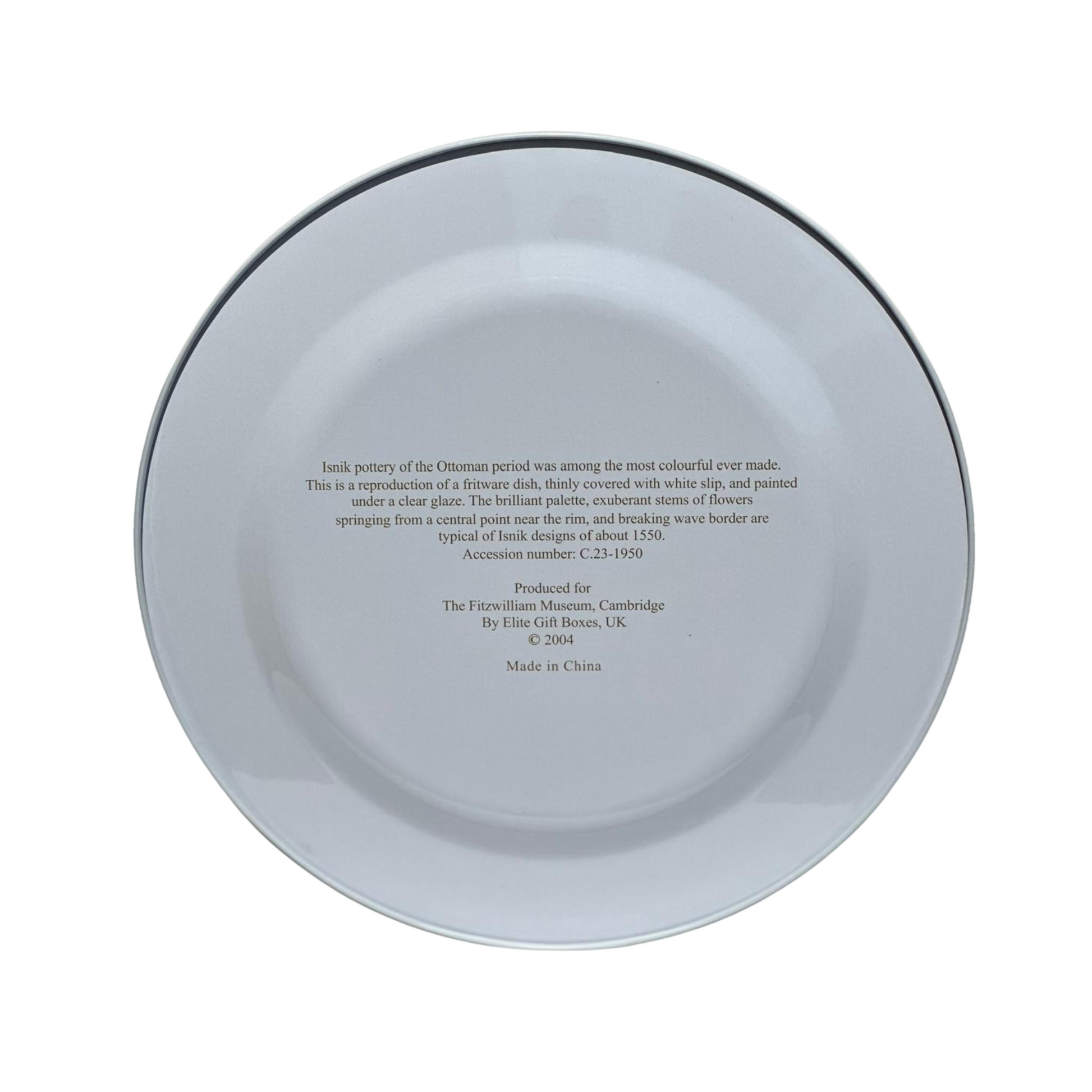 Kitchentins - Iz-nik Decorative Tin Plate Back