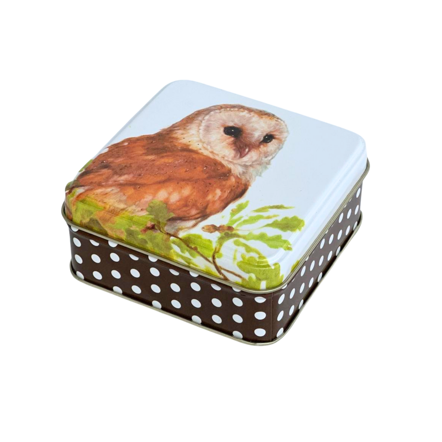 Kitchentins - Jo Stockdale Countryside Friends Owl Design Tin