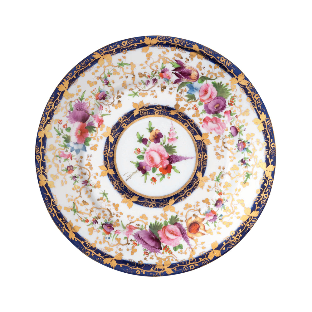 Decorative Tin Plate - Coalport Blue Birds & Flowers