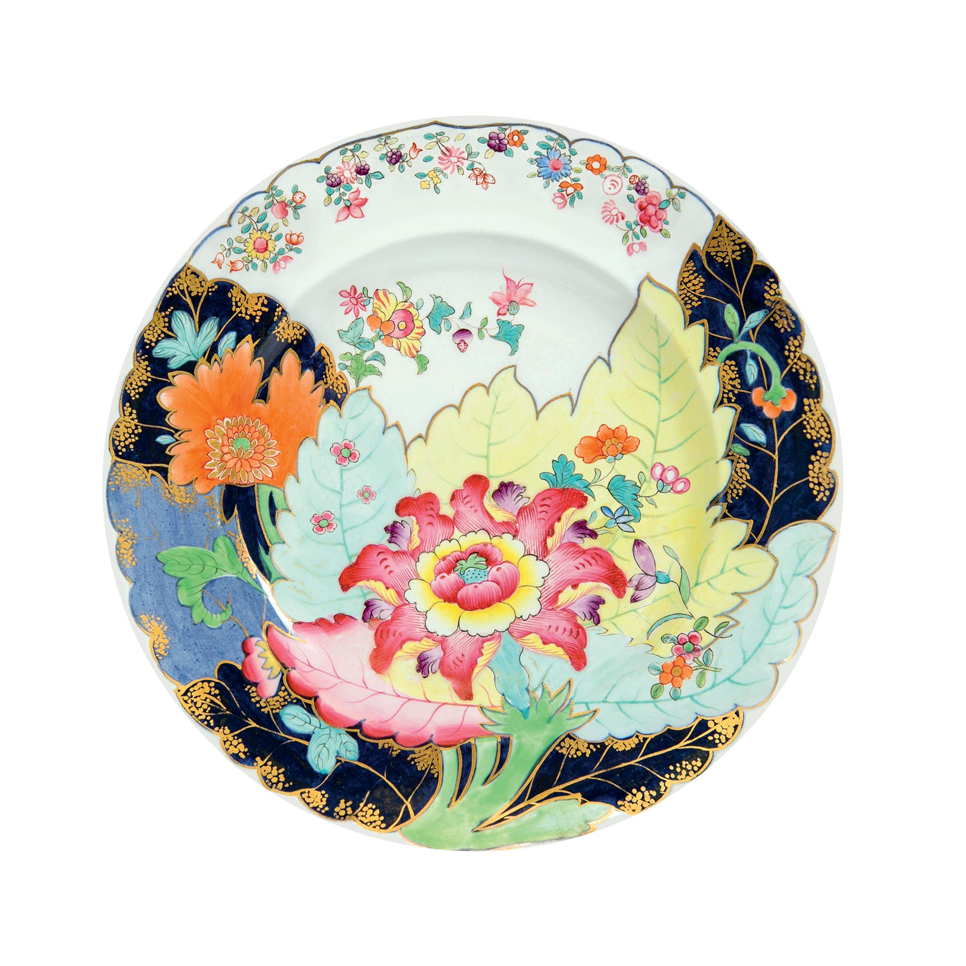 Decorative Tin Plate - Tobacco Leaf - Kitchentins.com