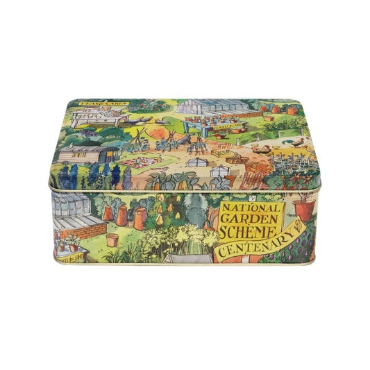 National Garden Scheme Deep Rectangular Tin - Kitchentins
