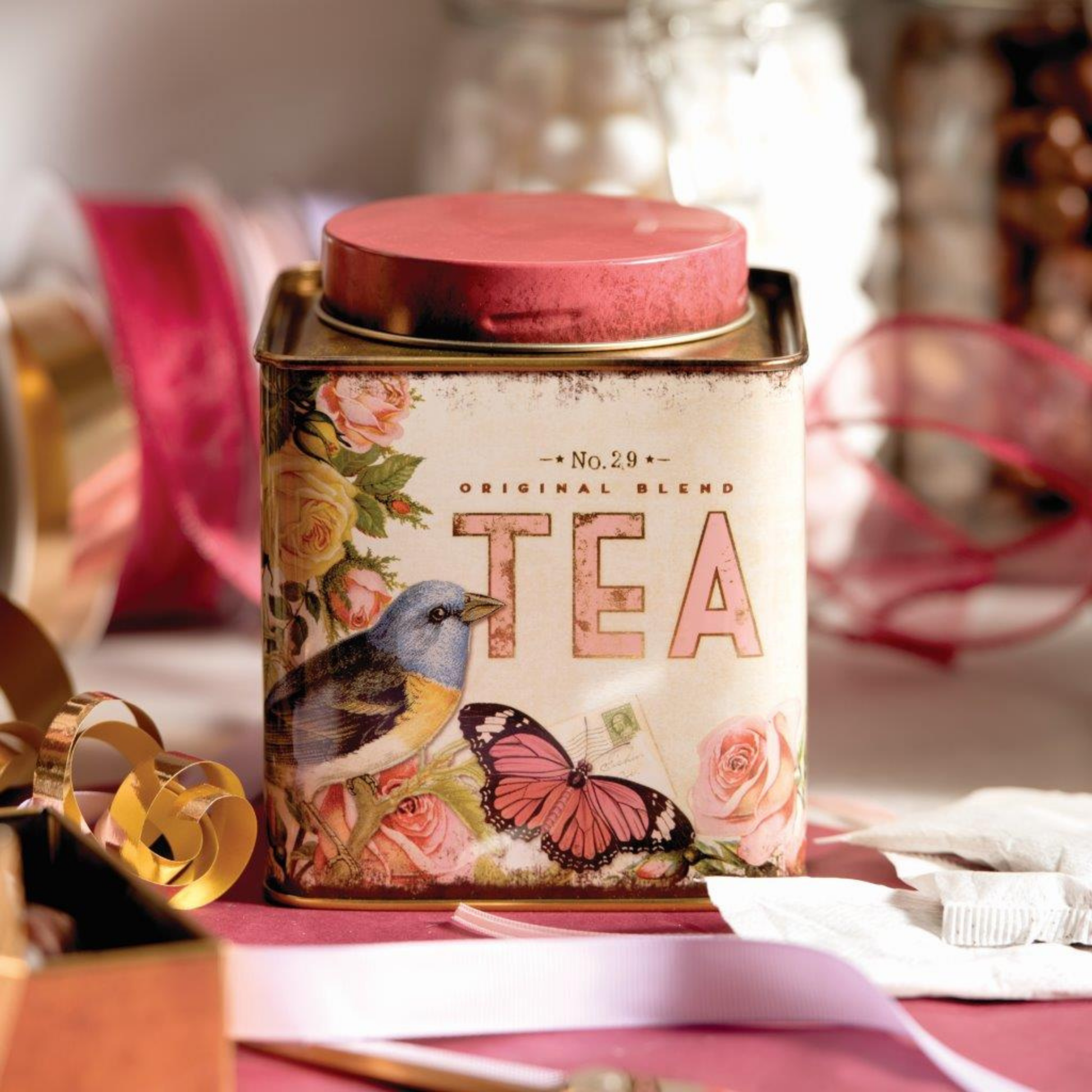 Kitchentins - Nostalgia Tea Caddy Tin