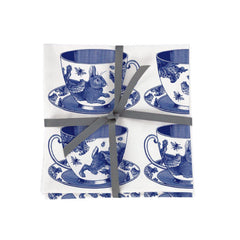 Thornback & Peel - Teacup Napkin Set of Four
