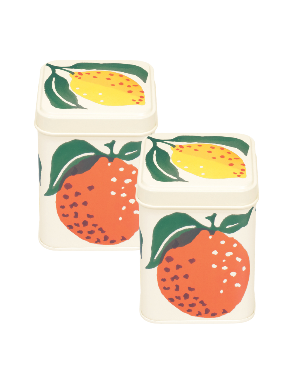 Emma Bridgewater - Oranges & Lemons Square Tin, Set of 2