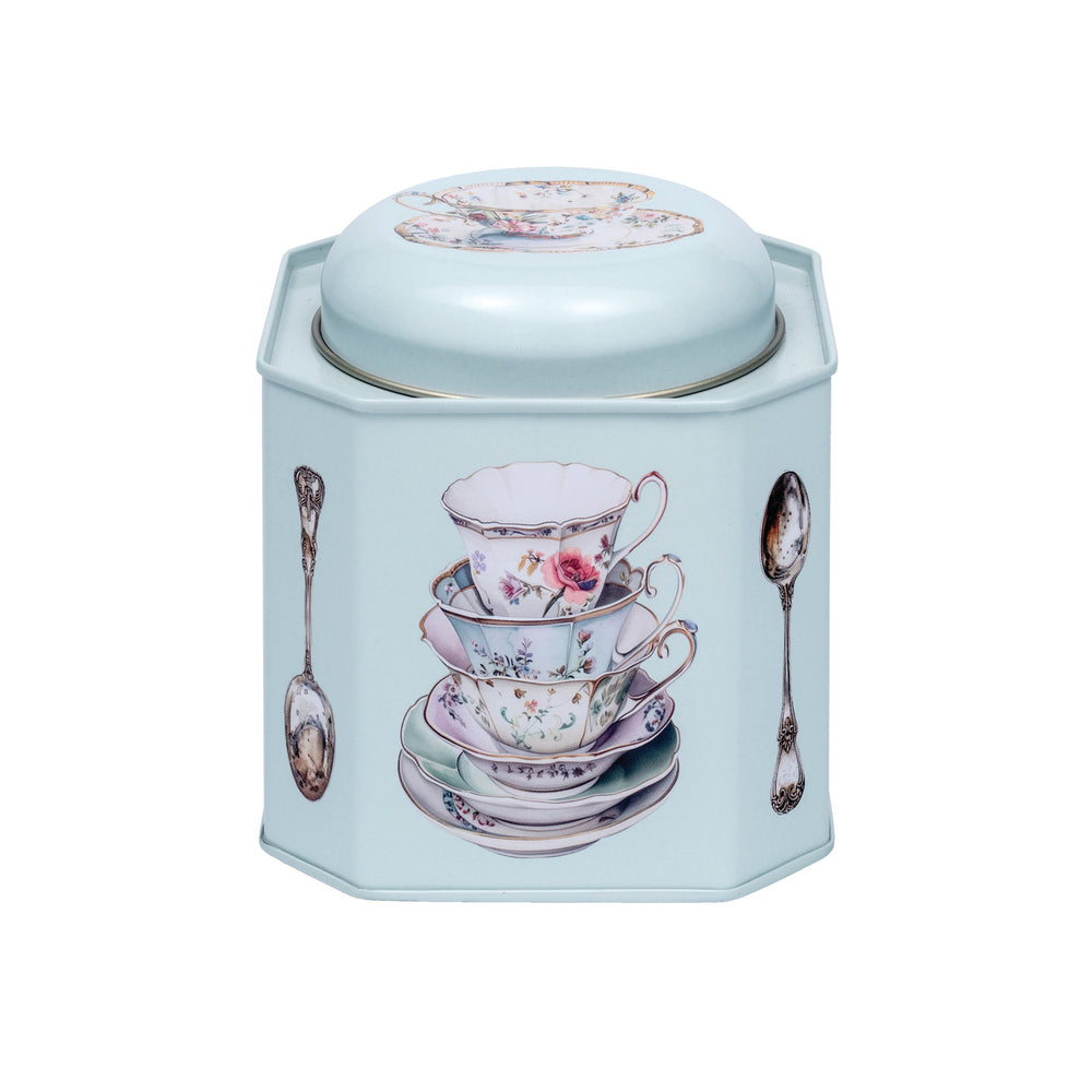 One Sugar Please - Dome lid caddy tin