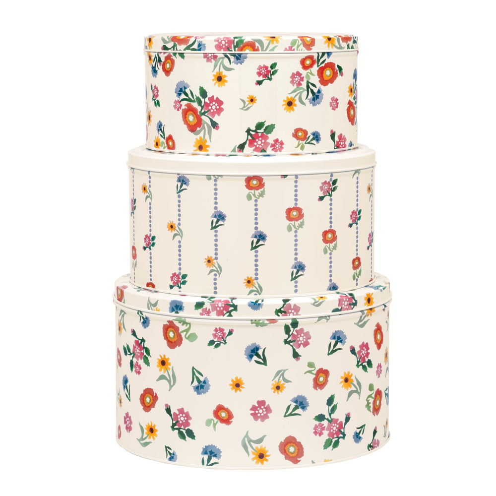 Emma Bridgewater - Poppies Set of 3 Round Cake Tins