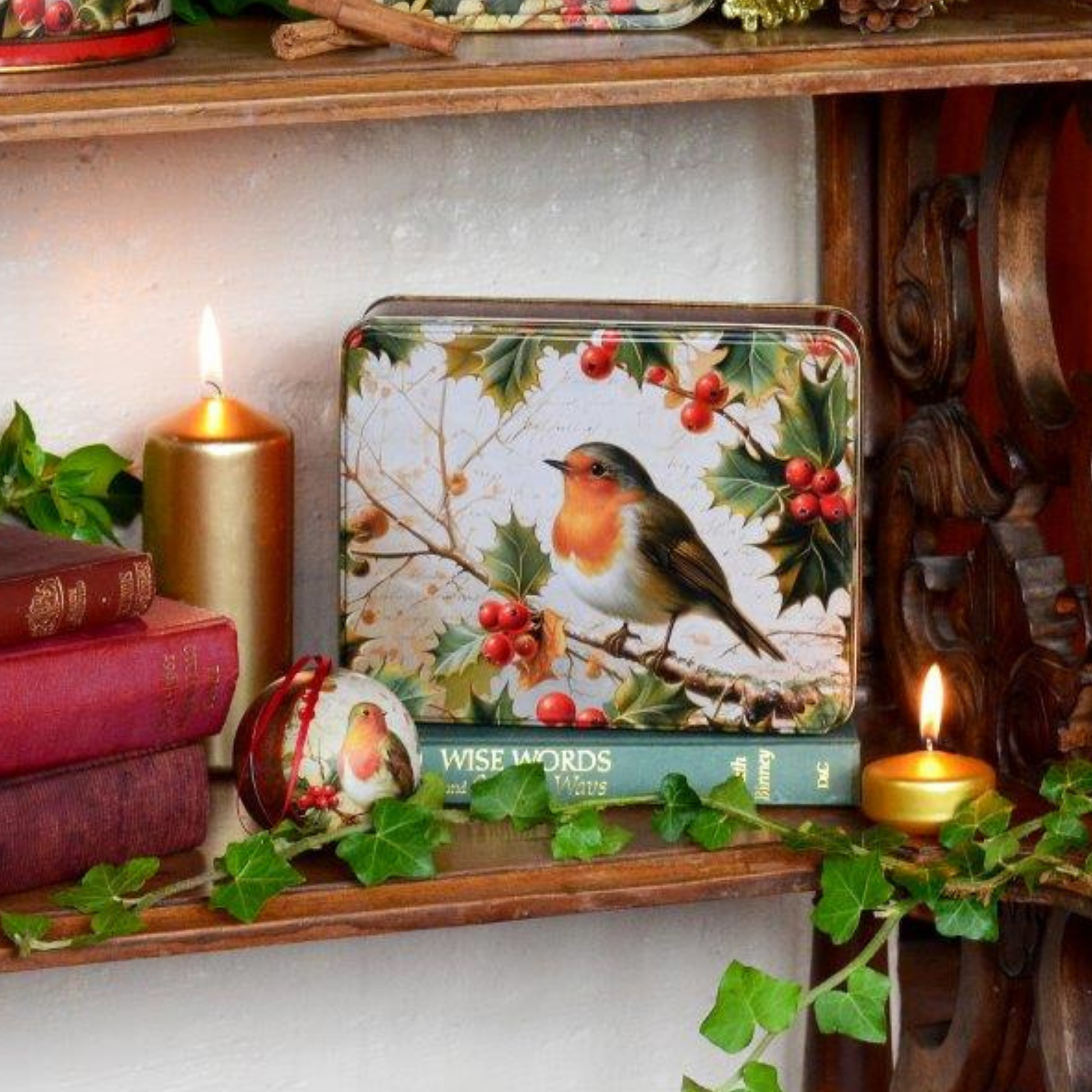 Kitchentins - Robins Deep Rectangular Tin