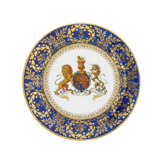 Kitchentins - Decorative Tin Plate- George III crest design