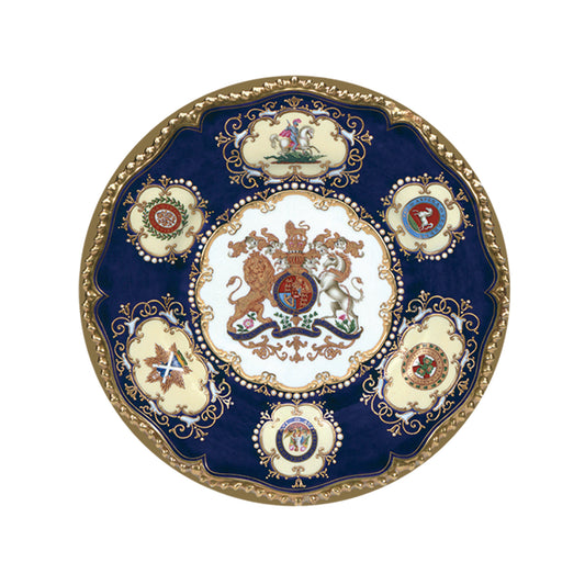 Decorative Tin Plate- William IV Royal Crest design