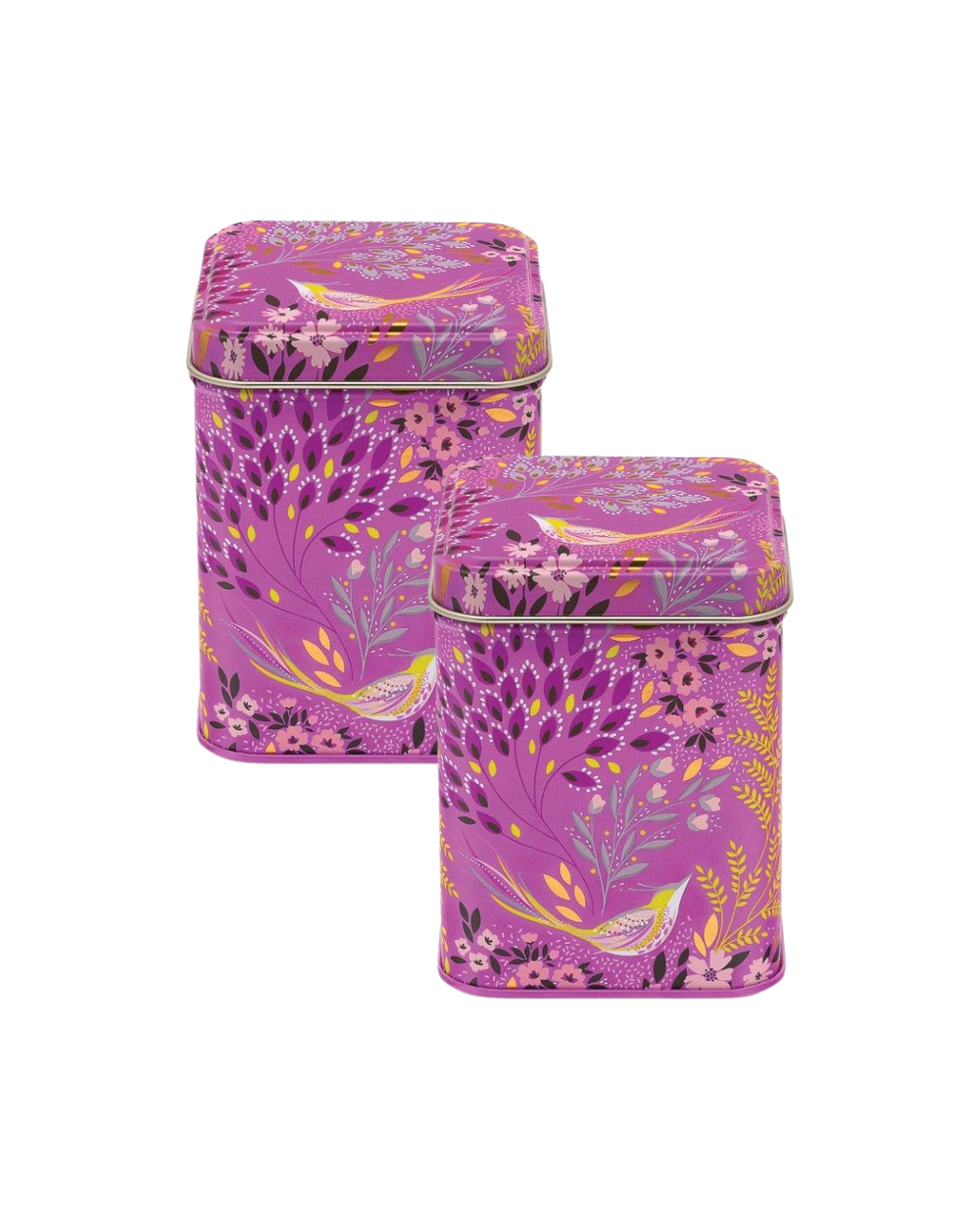 Sara Miller - Haveli Small Square Tin, Set of 2