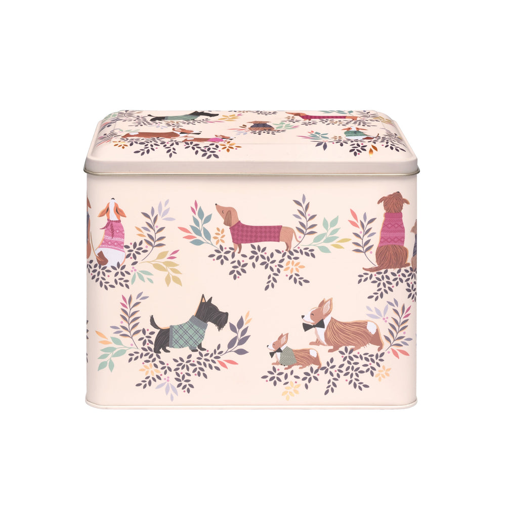 Sara Miller - Dapper Dogs Extra Large caddy tin