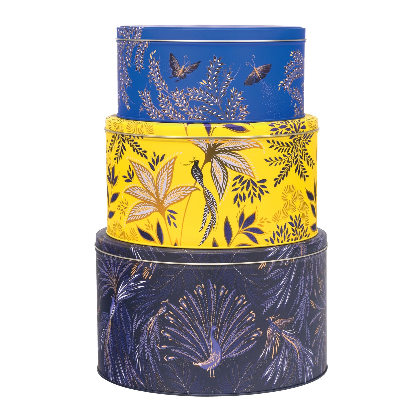 Kitchentins - Sara Miller London - Anniversary Set of 3 Round Cake Tins