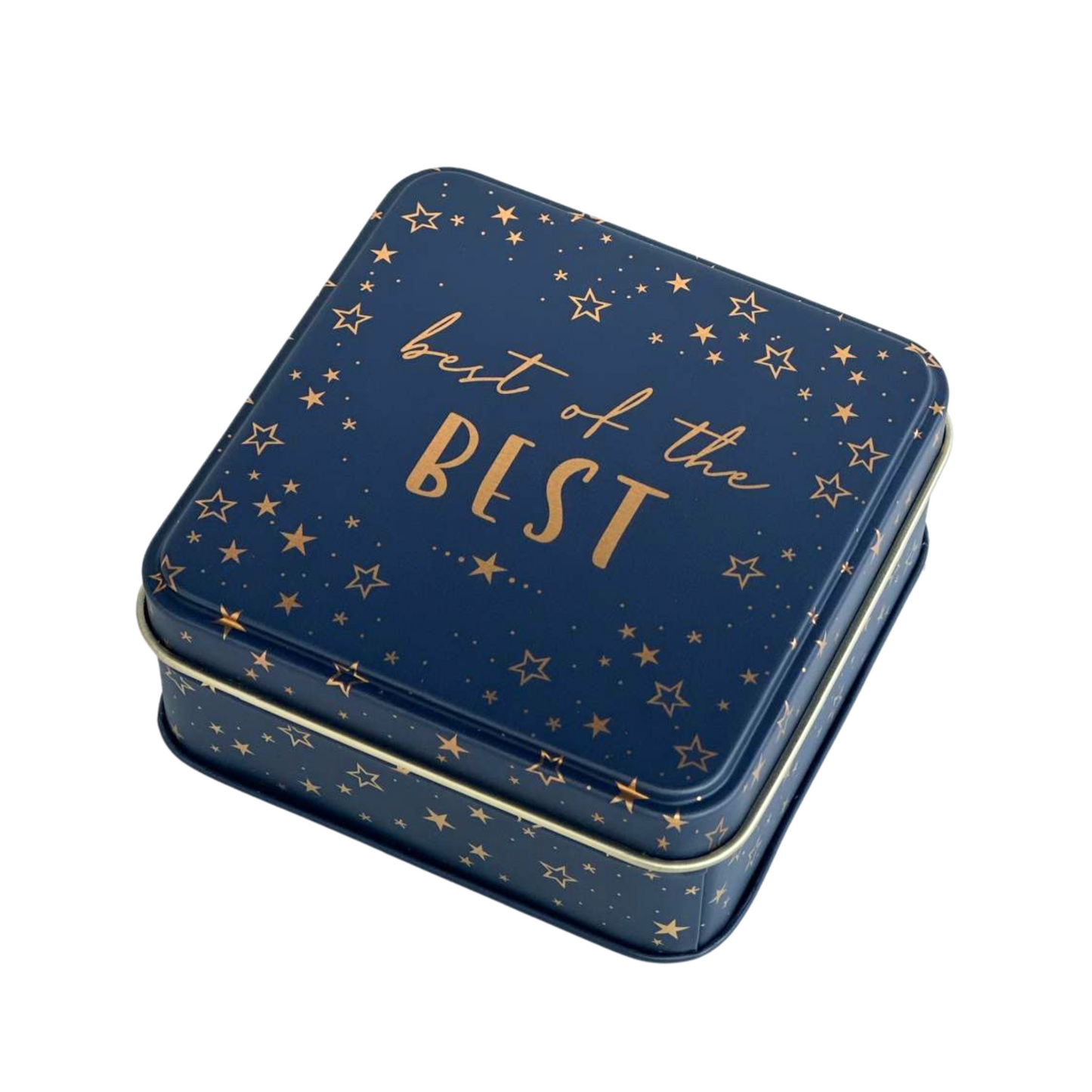 Kitchentins - Sara Miller Little Gestures Small Square Tin- Best of the Best